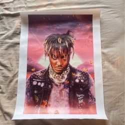 Juice Wrld Poster “Legends Never Die”