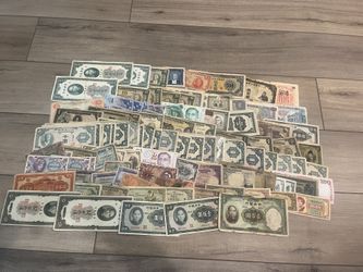 Lot Of Foreign Money