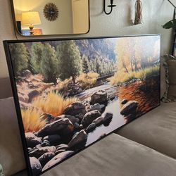 CHATYOUNG-Large green forest canvas 24” x 48”