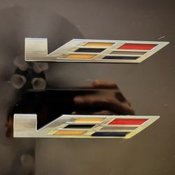 Cadillac V Emblems. OEM Metal 