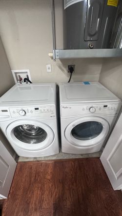 Washer and dryer
