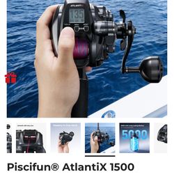 Piscifun® AtlantiX 1500 Electric Reels for Inshore Fishing Reel