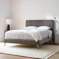 West Elm - Andes King Bed frame (NEW)