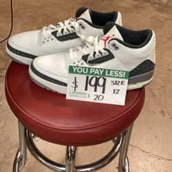 Jordan Retro 3 Cement Grey