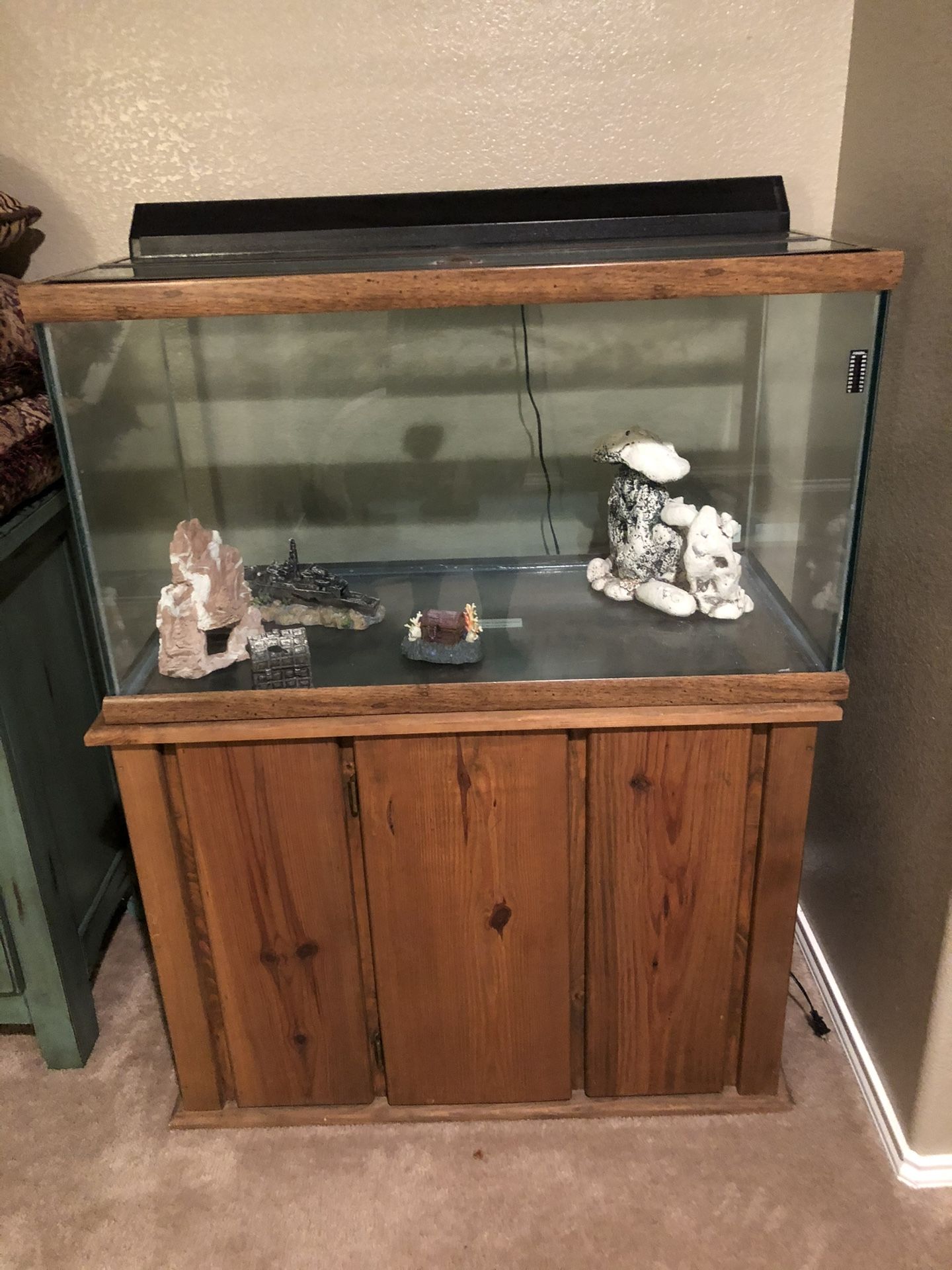 Fish Tank And Stand $250 - Newly Lowered Price!!