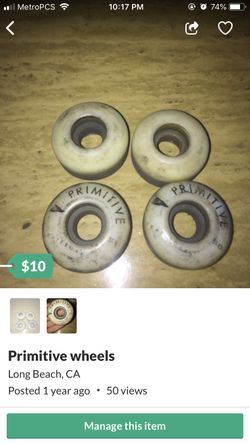 Skateboard wheels