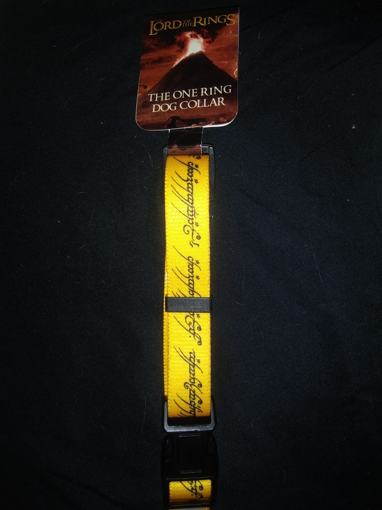 Lord of the Rings Dog Collar