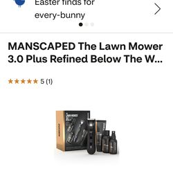 Manscaped lawn mower