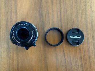 Voigtlander 50mm f/2.2 Color Skopar Black