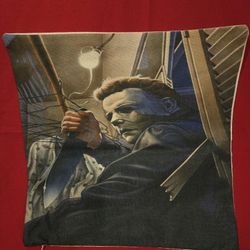 17" By 17" Michael Myers Pillow Case 