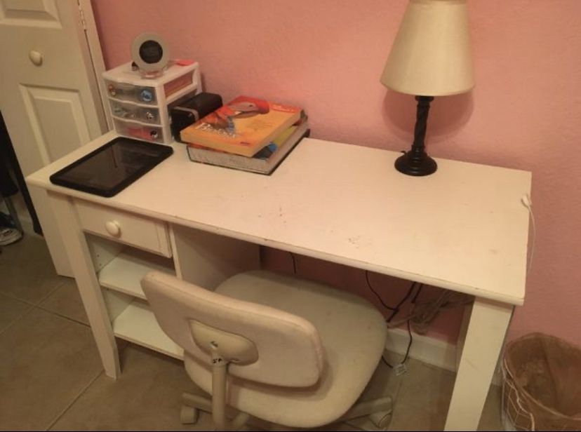 White Desk