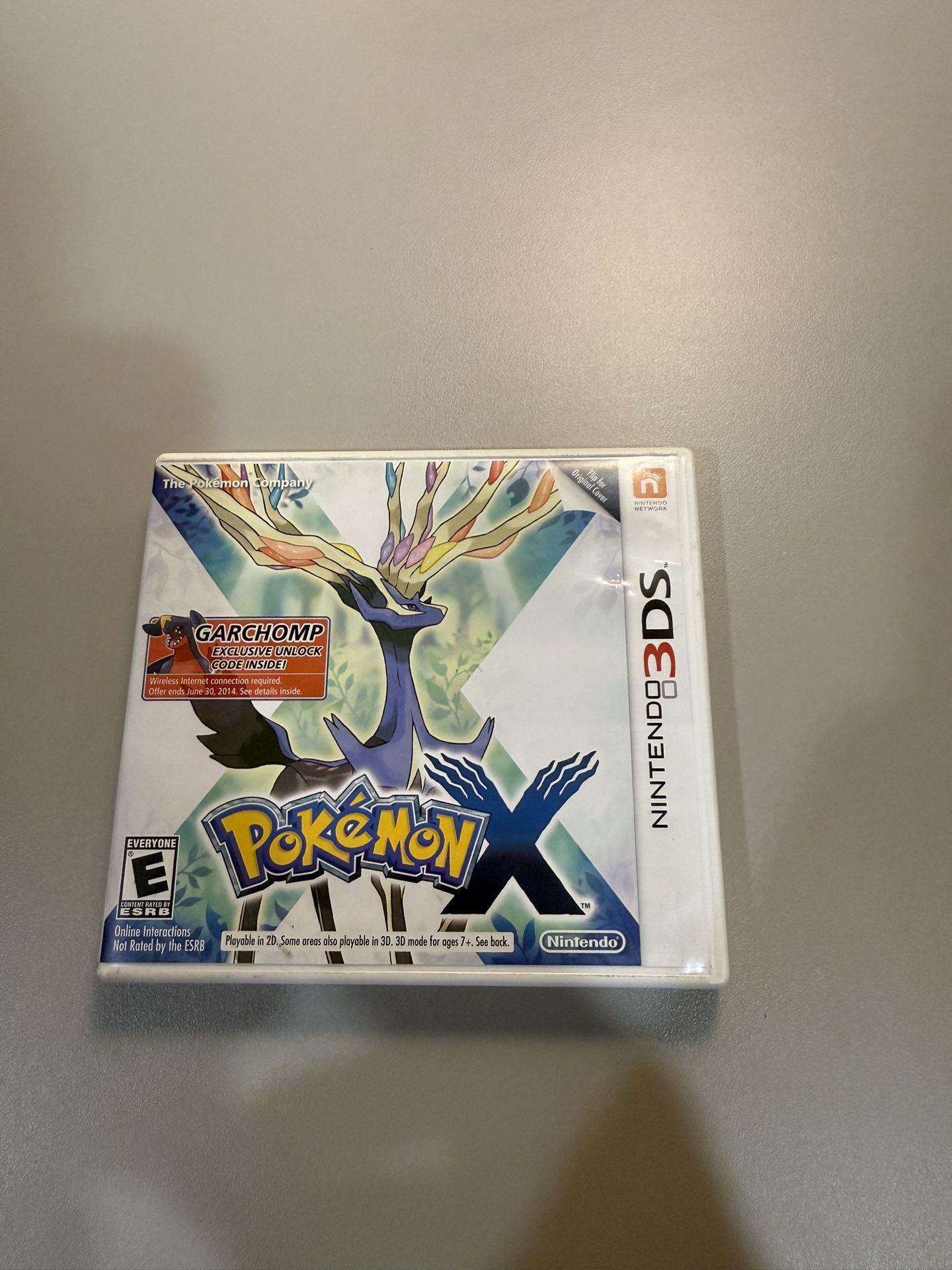 Pokemon X (Nintendo 3DS).