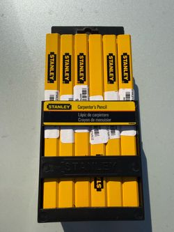 ✅ NEW Unused 30 x STANLEY Carpenter Pencils
