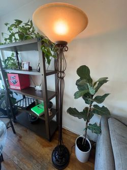 Vintage Iron Floor Lamp