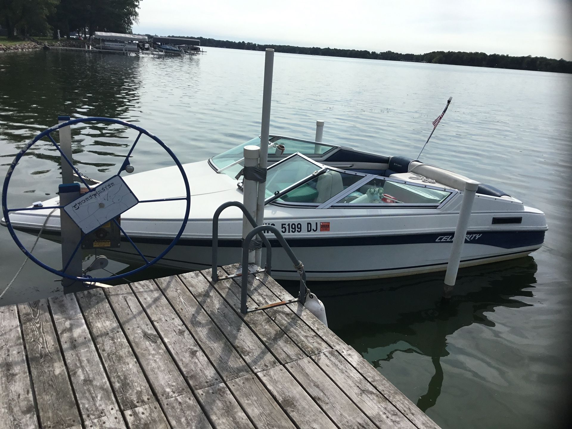 Celebrity 180 Boat Plus Shore Lander Trailer