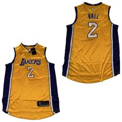 Los Angeles Lakers Ball #2 Nike Jersey Men’s XL New (Runs Small)