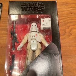 Star Wars the black series Snowtrooper trooper