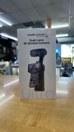 Insta360 Dual Lens Camera 8K Luna Ultra