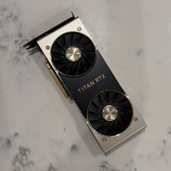 🖥️ NVIDIA Titan RTX 24GB GDDR6 GPU – Powerhouse for AI, 3D, and Gaming 💥