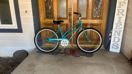 Royce Union brand 26” single speed, coaster Brake beach cruiser, bicycle ready to ride