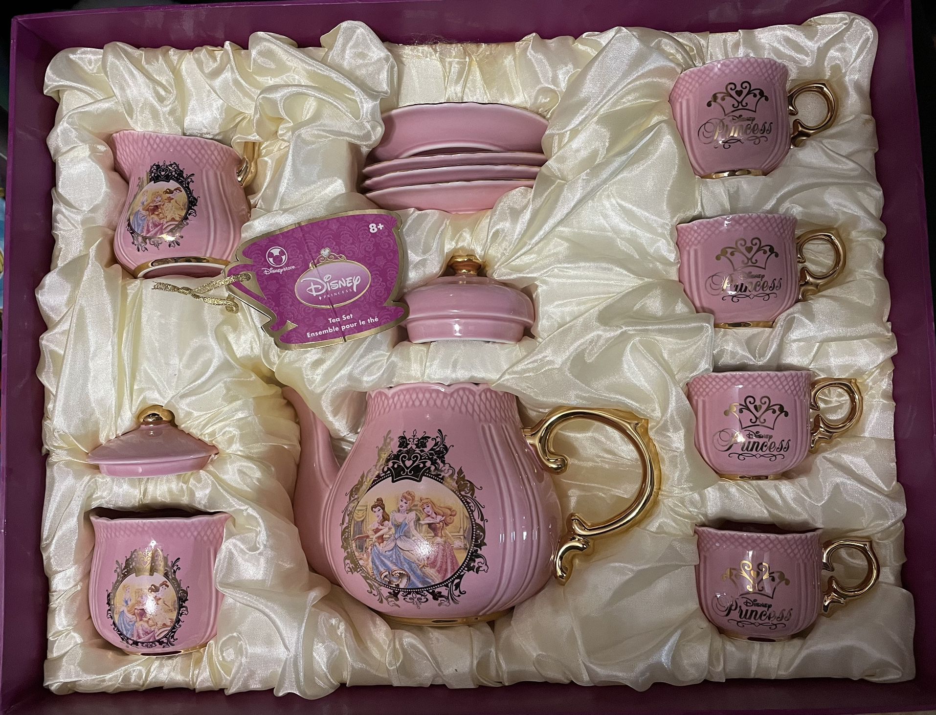 Disney Princess Tea Set Porcelain 