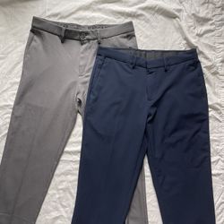 Haggar Men’s Slim Fit Slacks, Dress Pants - 34 x 29