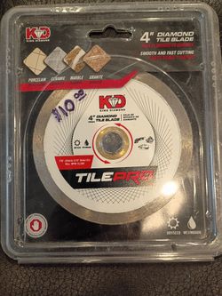 King Diamond 4 in. Diamond Continuous-Rim Circular Saw Blade