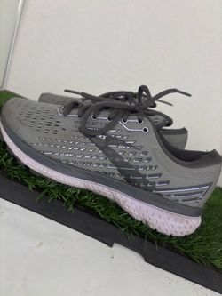 Brooks Ghost 13 Women's Running Shoes 6.5 1203381B051 Sneaker Gray Damaged