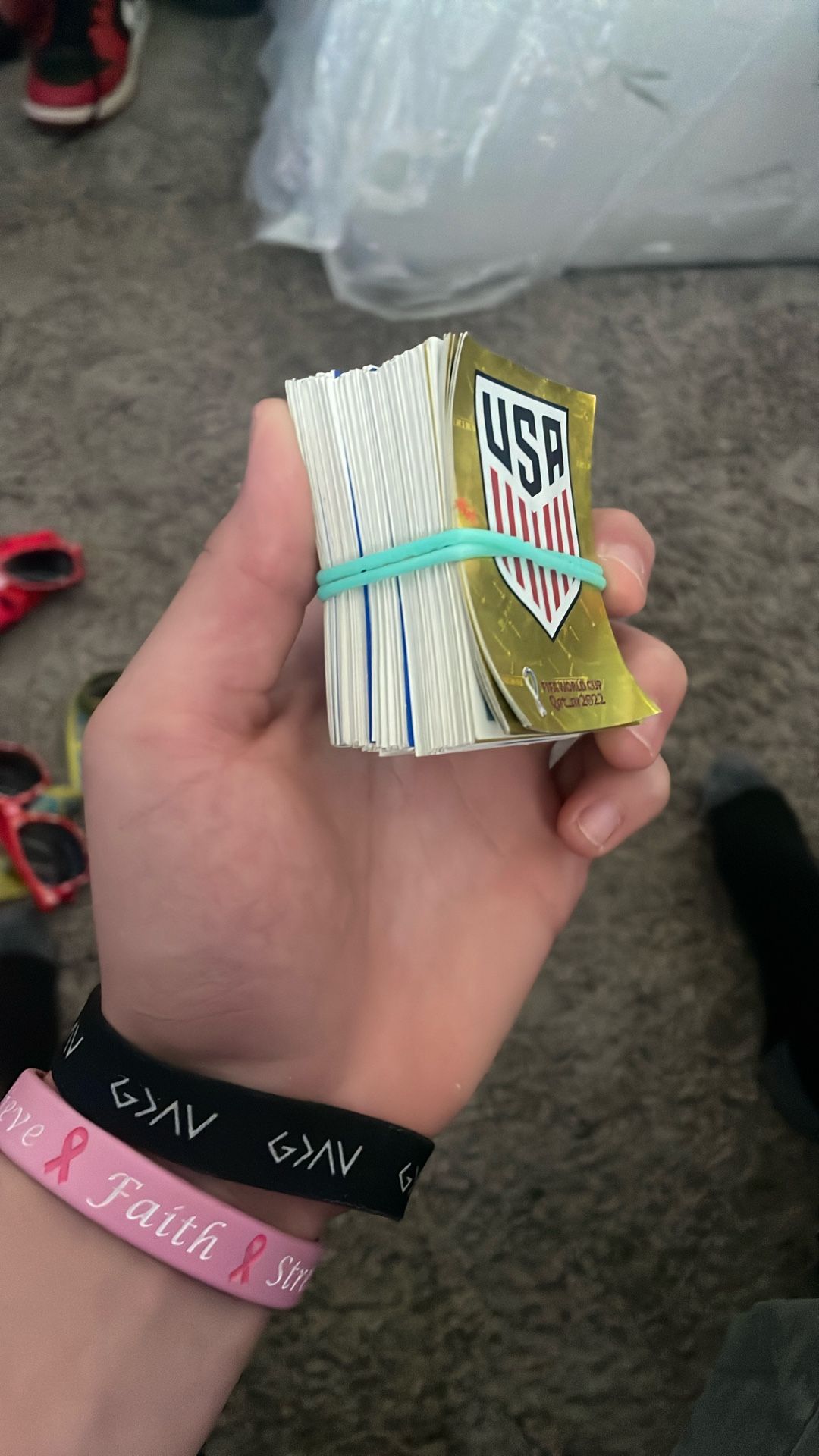 Fifa world cup stickers for booklet