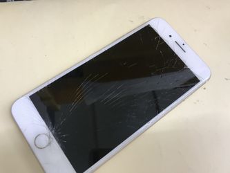 iPhone 7 Plus 32 gb Gold At&t cracked screen working fine