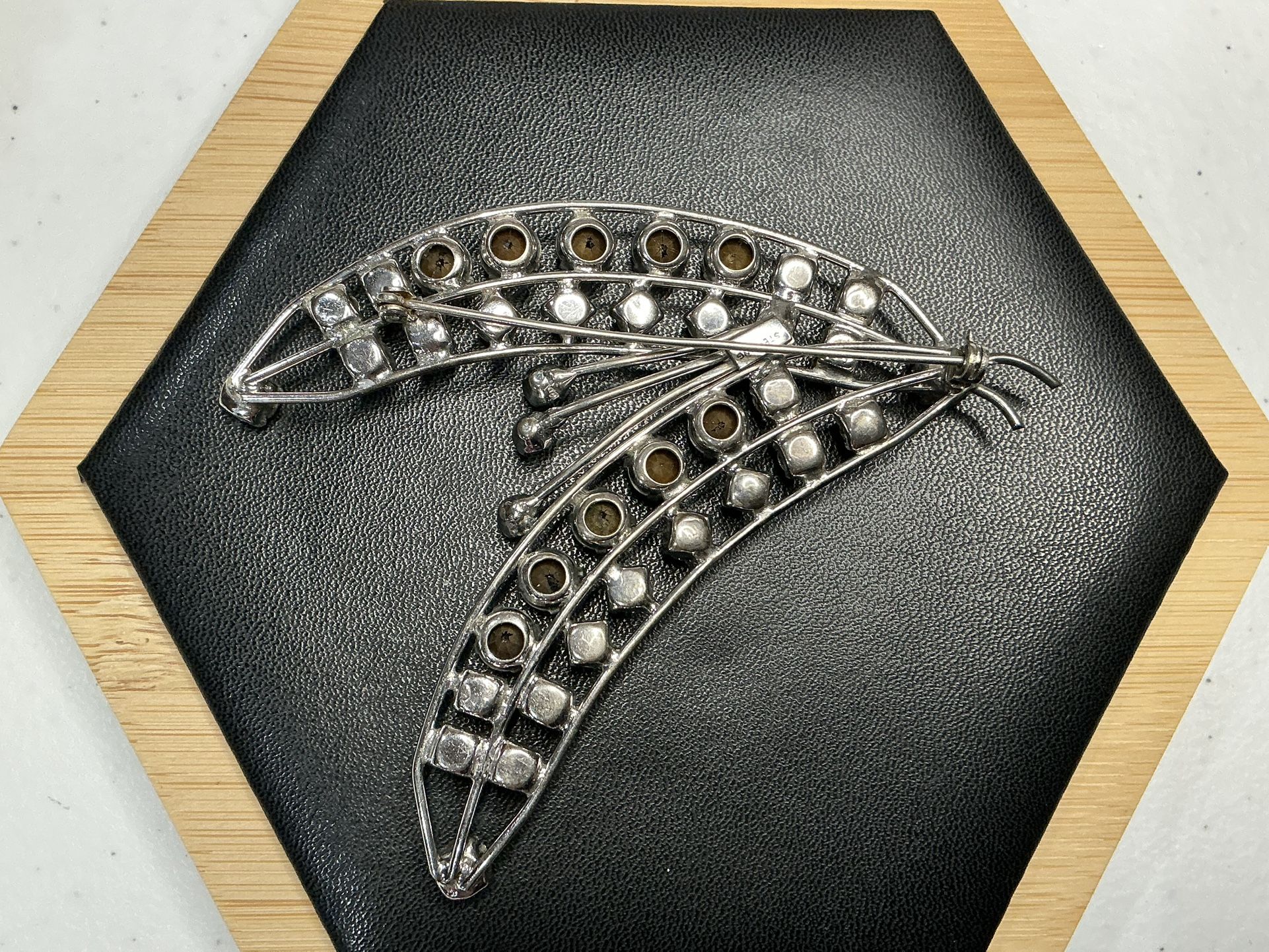Vintage Sterling Silver Brooch