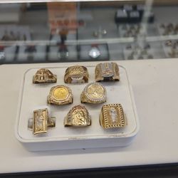 14k 10k Gold Rings Different Grams Different Prices Size If You Interested Ask Maribel Thank You 