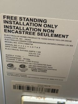 Chest freezer