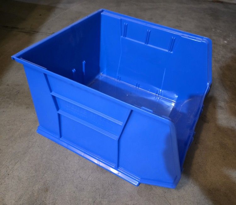Uline Plastic Stackable Bins