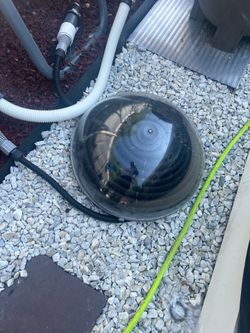 Dome solar pool heater