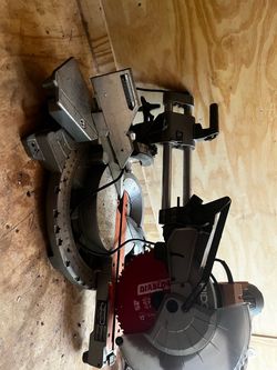 Ridgid 12-Inch Sliding Miter Saw with Diablo Blade