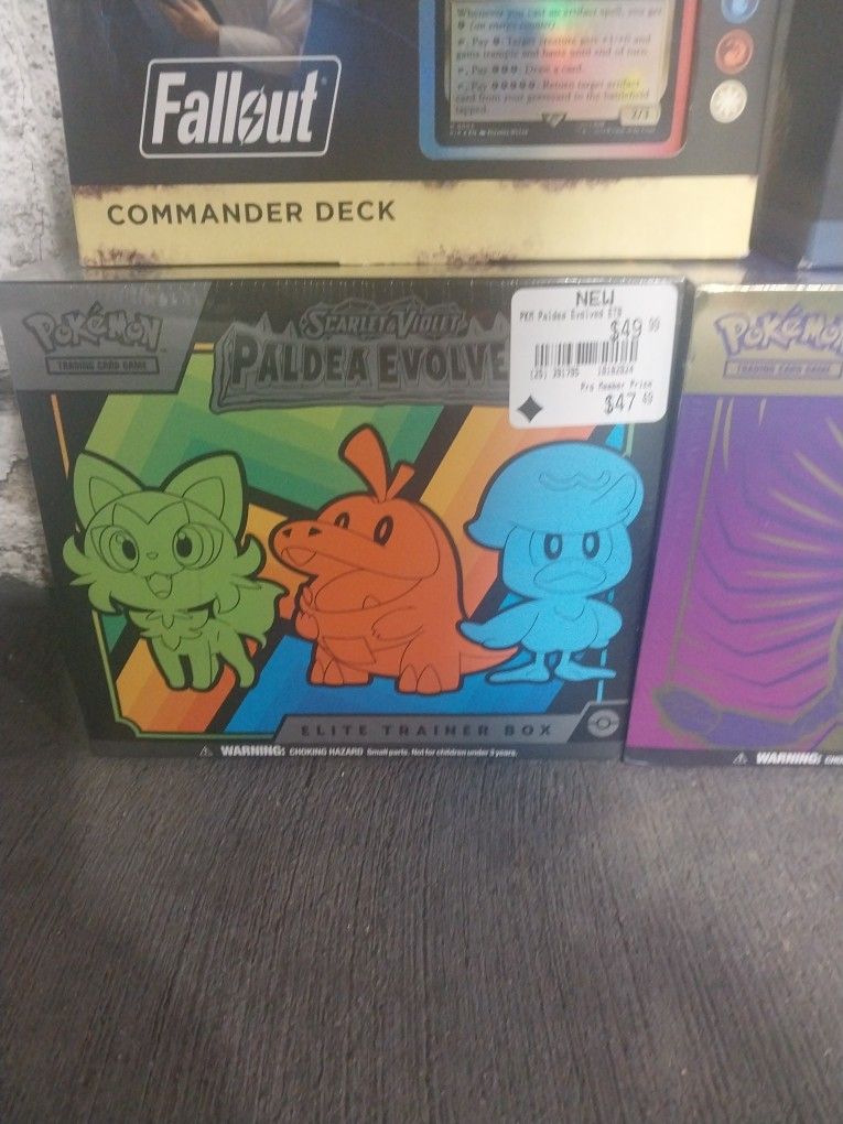 BRAND NEW POKÉMON AND MAGIC BOX SETS