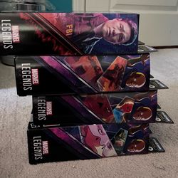 Marvel legends what if lot scarlet witch, howard the duck etc