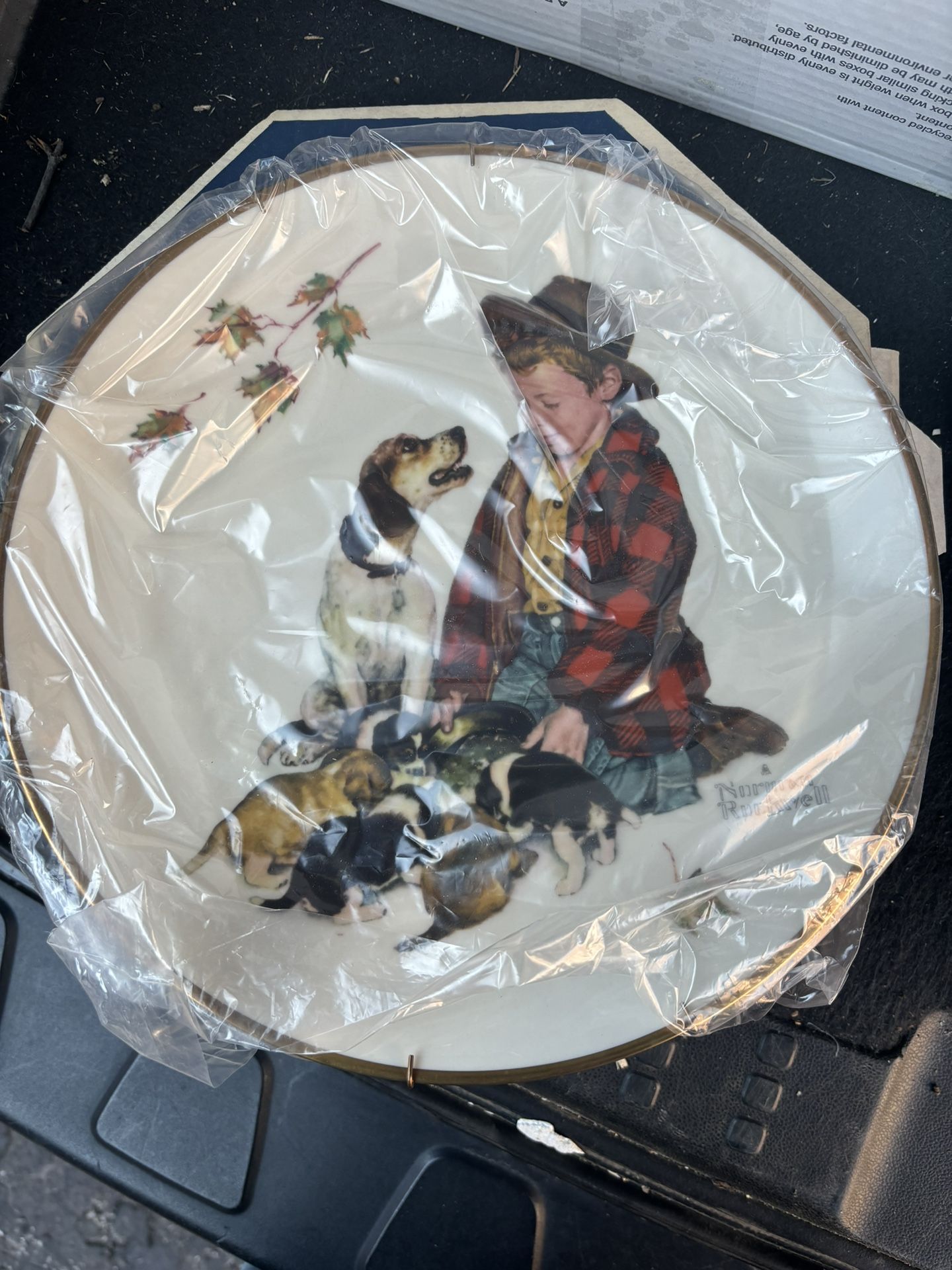 Norman Rockwell Plate