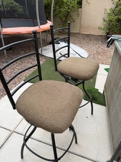 Bar Stools Outdoors Only $45 For Both