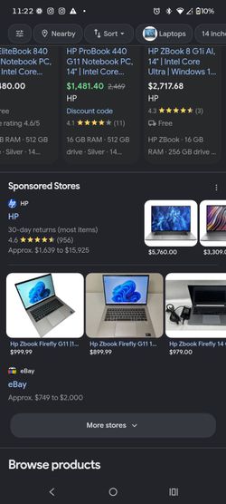 Hp zbook 14 firefly g11