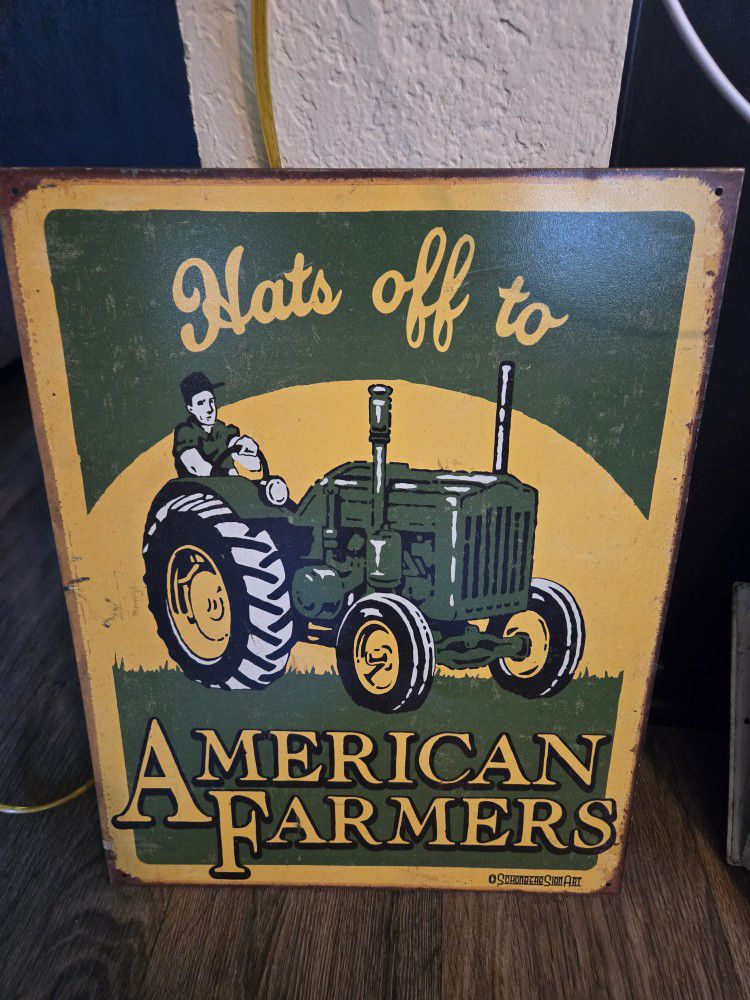 Vintagr Hats Off To America Farmers