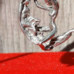 Moon Lover - Moon Rider 925 OG Pendant - Charm