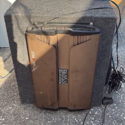 subwoofer and amp 3700 w