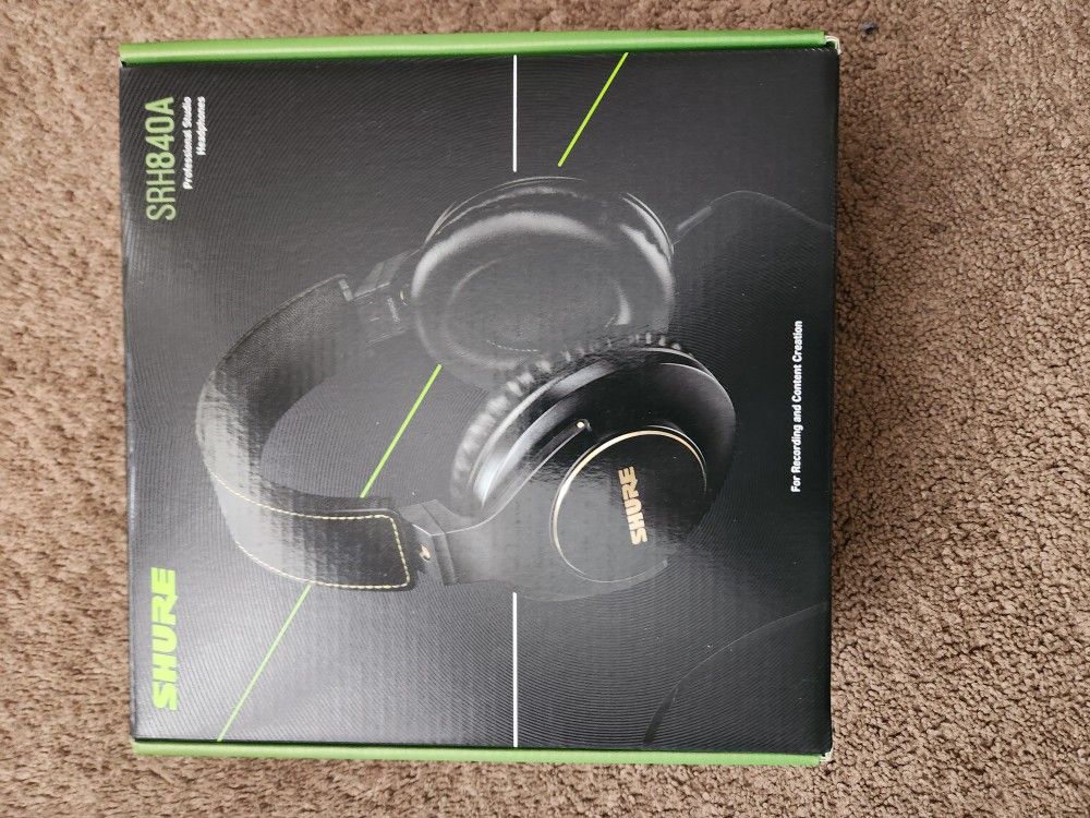 Sure SRH 840A Pro Studio Headphones 
