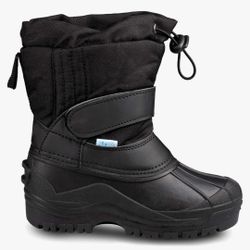 ZOOGS Kids Waterproof Snow Boots Size 3Y