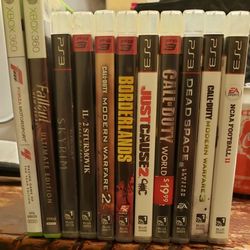 xbox 360 & Ps3 games