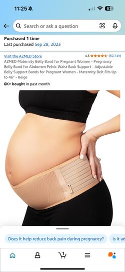 Maternity belly Support Band