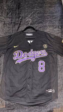Los Angeles Dodgers Kobe Bryant "Mamba" Baseball Jersey