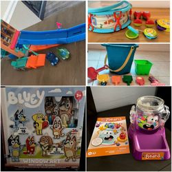 Toys, prices vary